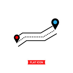 Map vector icon , Location symbol