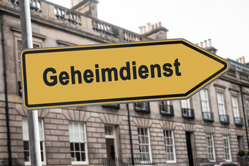 Schild 238 - Geheimdienst