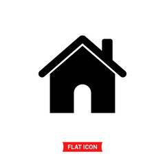 Home vector icon , House symbol