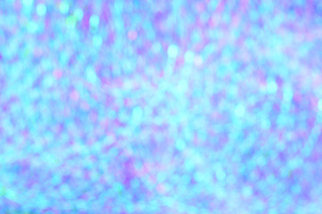 Colorful blurred defocused lights