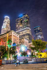 Fototapeta premium jeune homme dans le centre de Los Angeles