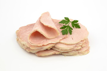 schab gotowany w plastrach