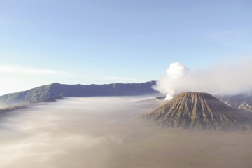 Bromo Volcano landscape