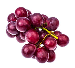 Large red sweet grapes