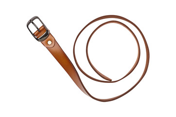 Belt. Fashion accessory. Isolated on white background. For your design. 