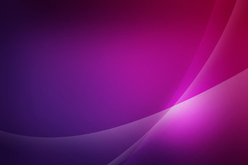 Abstract dark purple background of abstrack with curves wave line overlay. Purple light line curves effect abstract background style.