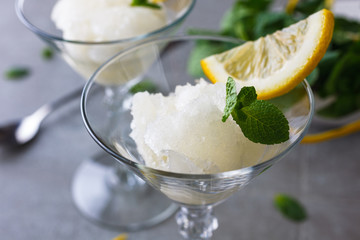 A classic Italian granita from Sicily