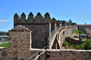 Murallas de Avila, Castilla y Leon, España