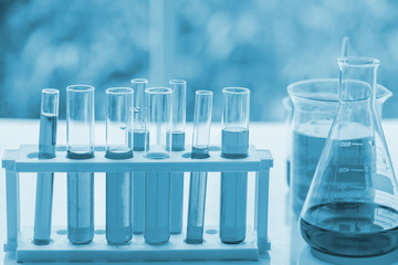 science laboratory test tubes