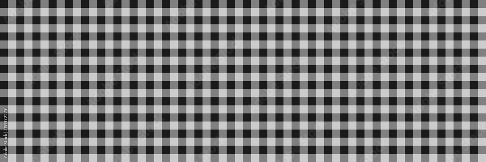 Aufkleber horizontal square black and gray checked pattern abstract background and design