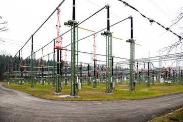 Umspannwerk eines Elektrizitätsanbieters