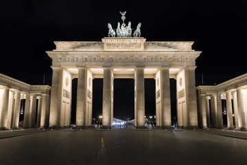 Obraz premium Brama Brandenburska w Berlinie