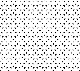 Black and white geometric pattern