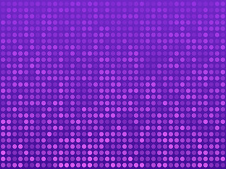 Abstract dot background. Led light digital texture. Vector illustration