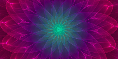 colorful symmetrical abstract background