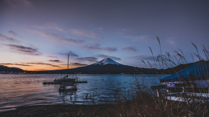 Mount Fuji Scenery ; Japan, January 18, 2018