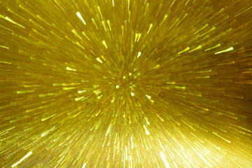 The direction of the light bar moving at forward speed is the ye