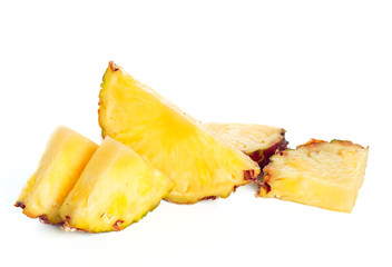 pineapple isolated on white