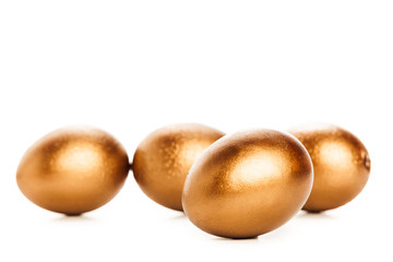 easter background. isolated on white