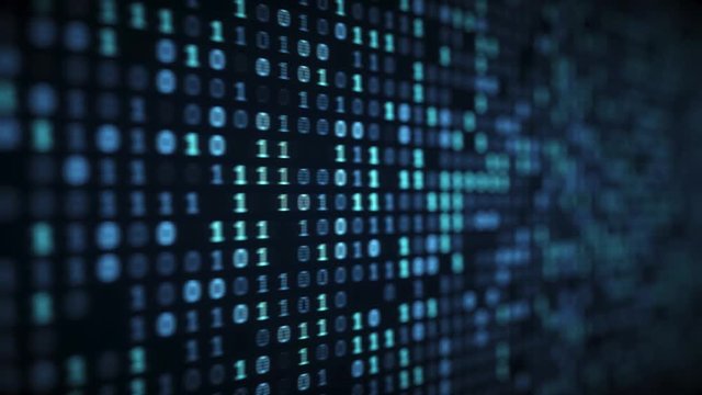 Digital binary background