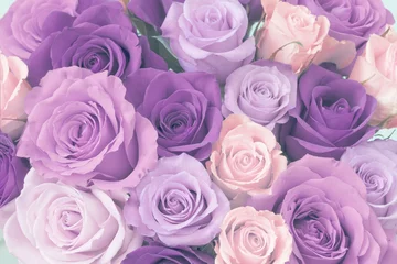Photo sur Plexiglas Roses Bouquet de roses