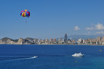 Vistas de Benidorm, Alicante, España