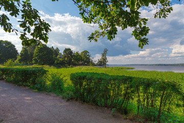 Выборг. Ленинградская область. Парк.