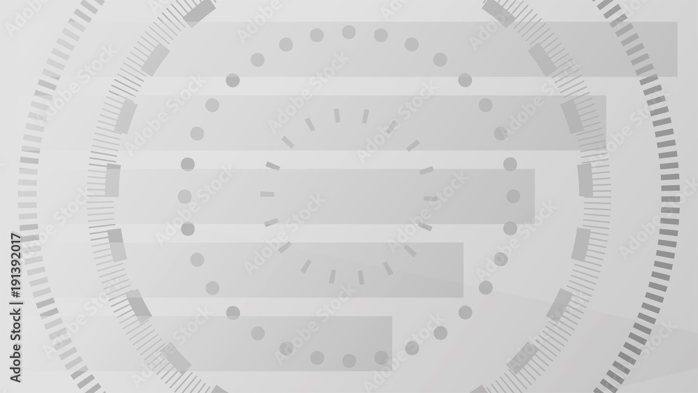 Poster grey trendy background with modern technology elements. template backdrop design for business presen