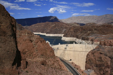 View of Hoover Dam