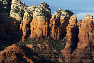 Sandstone Rock Formations Near Sedona