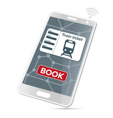 Smartphone Train Ticket