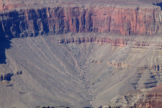 The bottom of the Grand Canyon