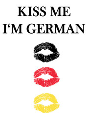 KISS ME I’M German