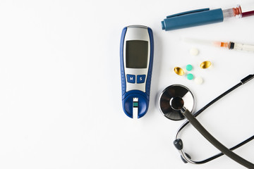 Medicine, diabetes, glycemia, health care concept