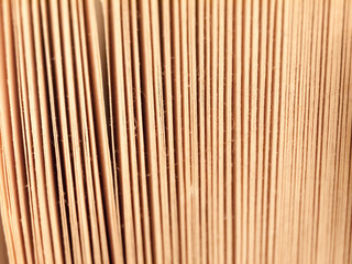 close up texture of book pages side view
