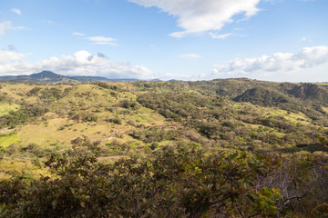 Naklejka na ściany i meble valley views in Guanacaste, Costa Rica