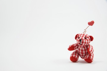Romantic valentine teddy