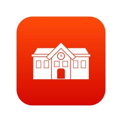 Chapel icon digital red