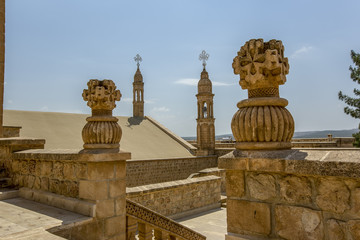 Fototapeta premium Mor Gabriel Monastry, (Deyrulumur), Midyat, Mardin.Turkey