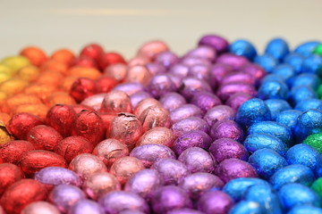 Chocolate easter eggs