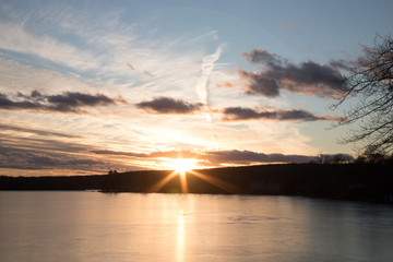 Sunset at The Lake