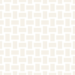 Trendy monochrome twill weave Lattice. Abstract Geometric Background Design. Vector Seamless Pattern.