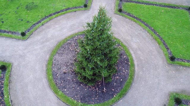 Luftaufnahmen Park Schlo&szlig; Berge in Gelsenkirchen