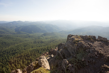 Fototapeta na wymiar Iron Mountain Hike in Oregon