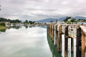 Reliance Dock, Wrangell, Alaska.
