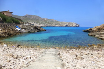 Cala Sant Vicenç - Pollença en Mallorca, Islas Baleares (España)