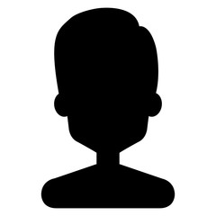 young man avatar character vector illustration design