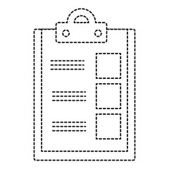 checklist document isolated icon vector illustration design