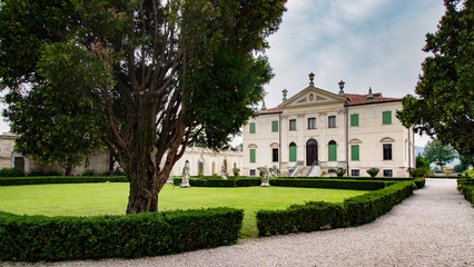 Fototapeta na wymiar Vicenza, Veneto, Italy - Villa Cordellina Lombardi, built in 18th century
