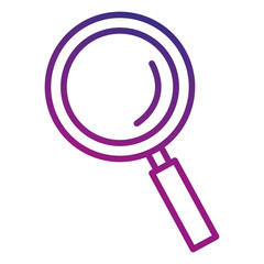 magnifying glass isolated icon vector illustration design